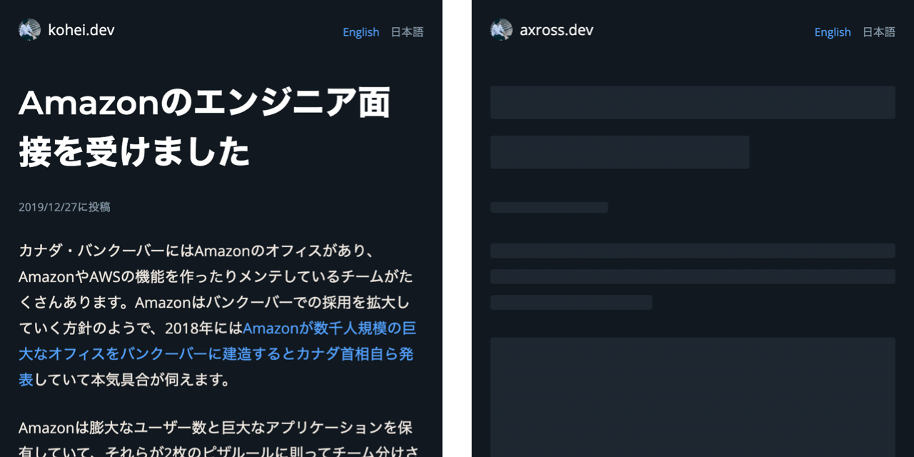 Loading Placeholder Example