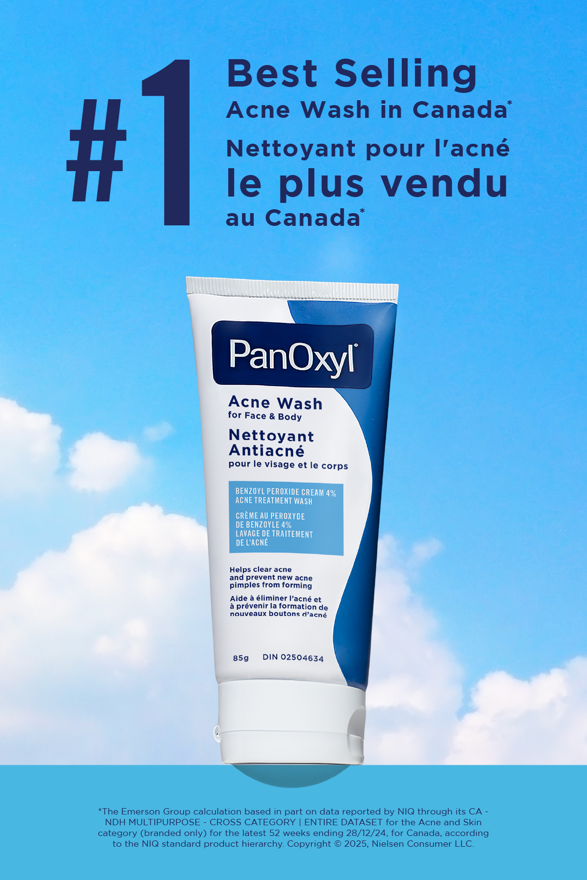 PanOxyl Acne Wash poster