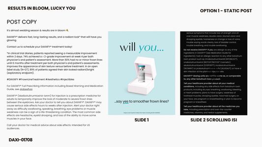 DAXXIFY® - Results In Bloom, Lucky You Social Toolkit (4 OPTIONS)