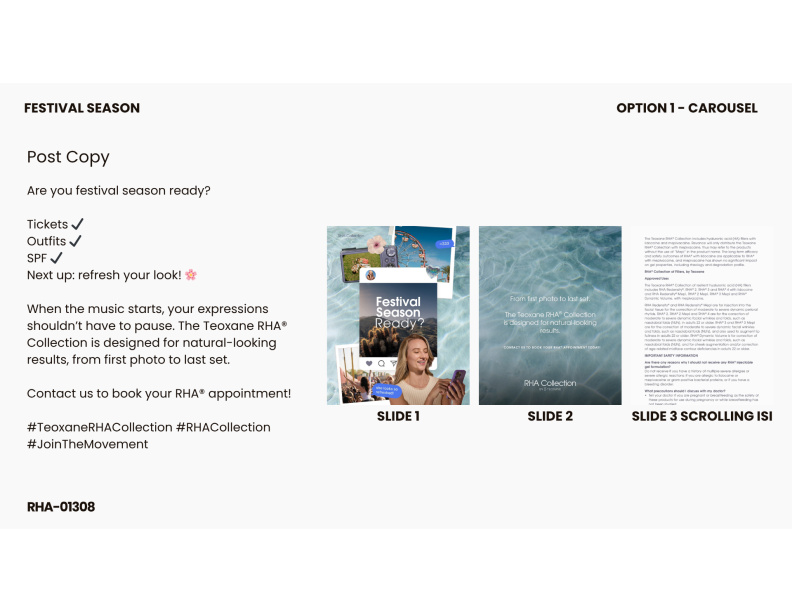 Teoxane RHA® Collection - Festival Season Social Toolkit - Option 1 RHA-01308.pdf