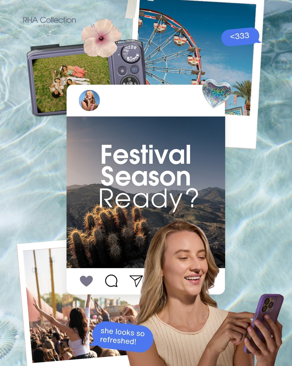 Teoxane RHA® Collection - Festival Season Social Toolkit - Option 1 Slide 1 of 3.jpg