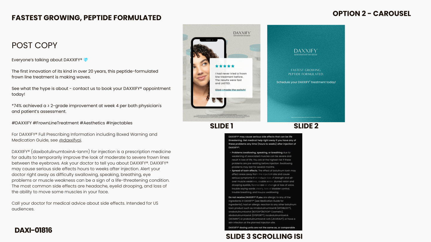 DAXXIFY® - Fastest Growing, Peptide Formulated Social Toolkit - Option 2 DAXI-01816.pdf