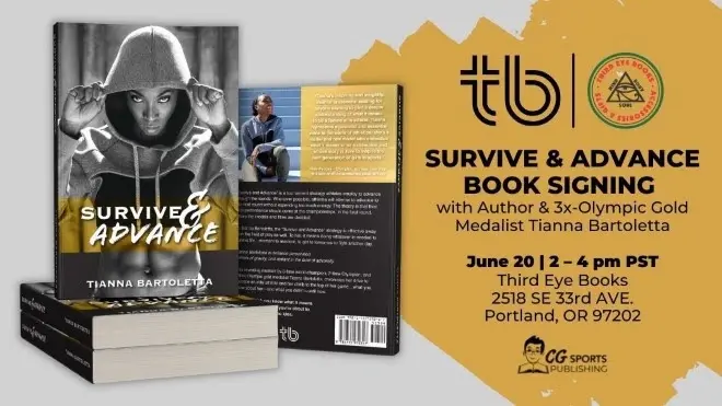 Third Eye Books Grand Opening with Special Appearance by Author Tianna Bartoletta