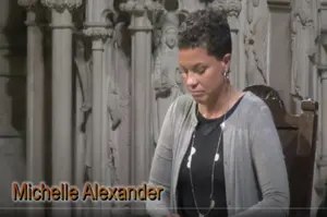 Screen Shot of Michelle Alexander Youtube lecture
