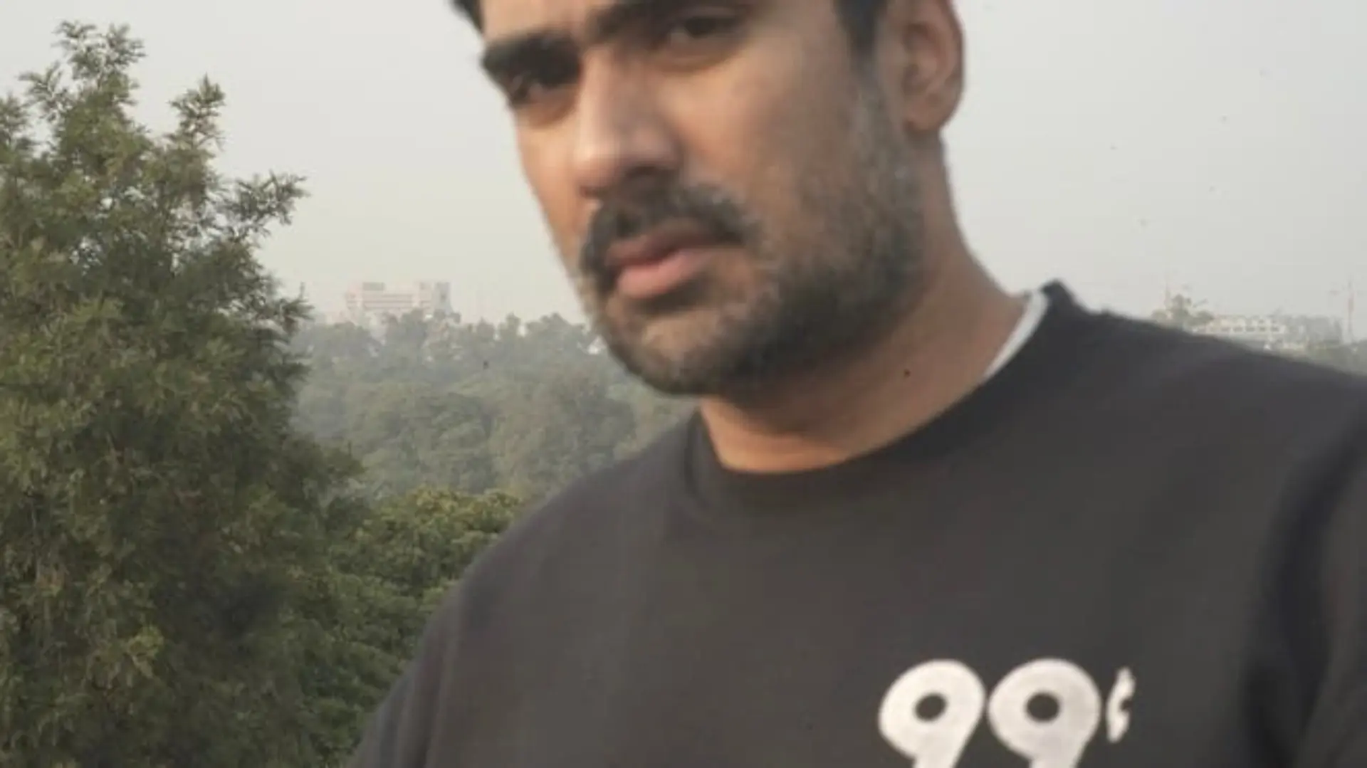 headshot of artist vishal jugdeo