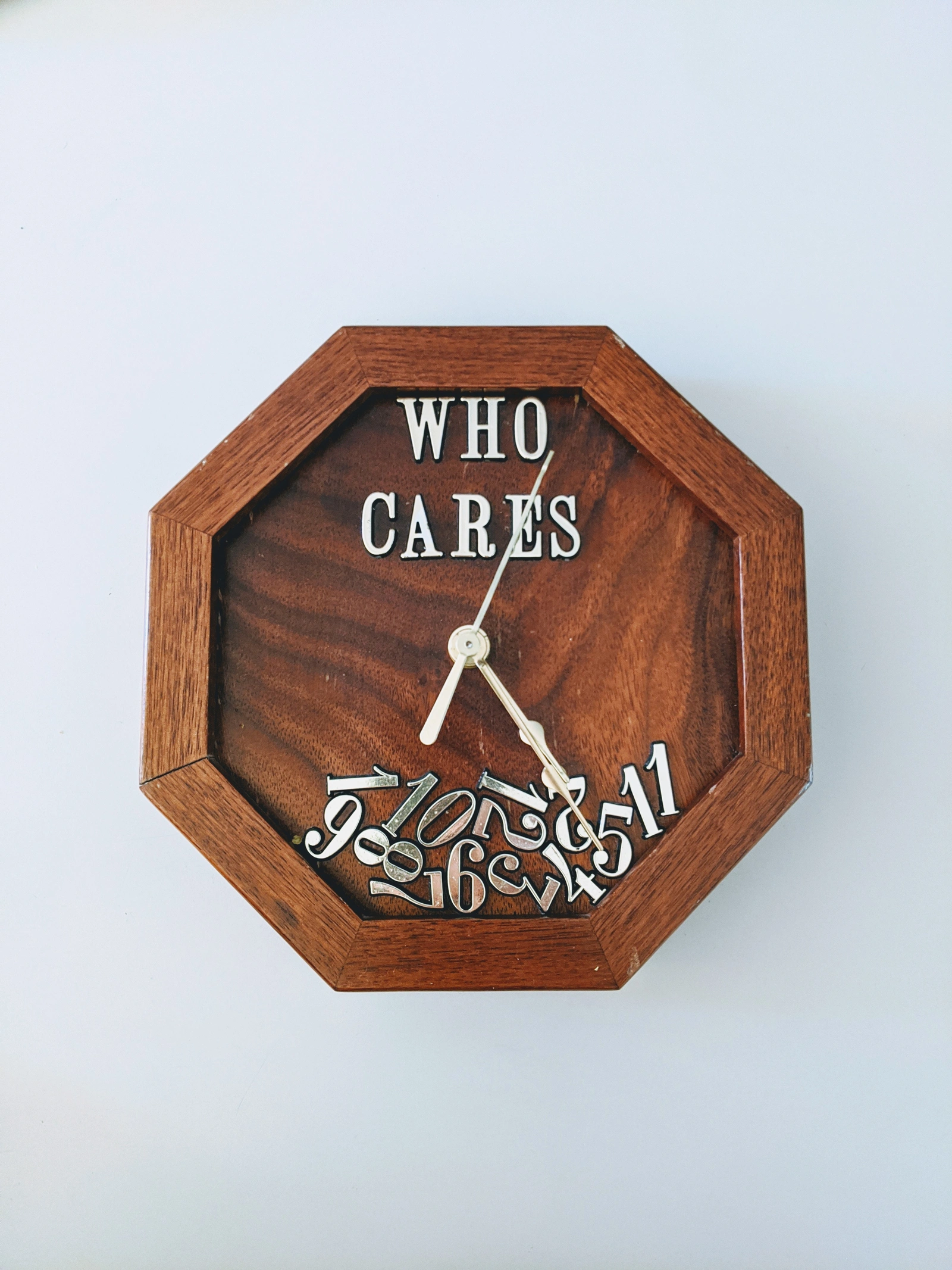 The Who Cares Clock 