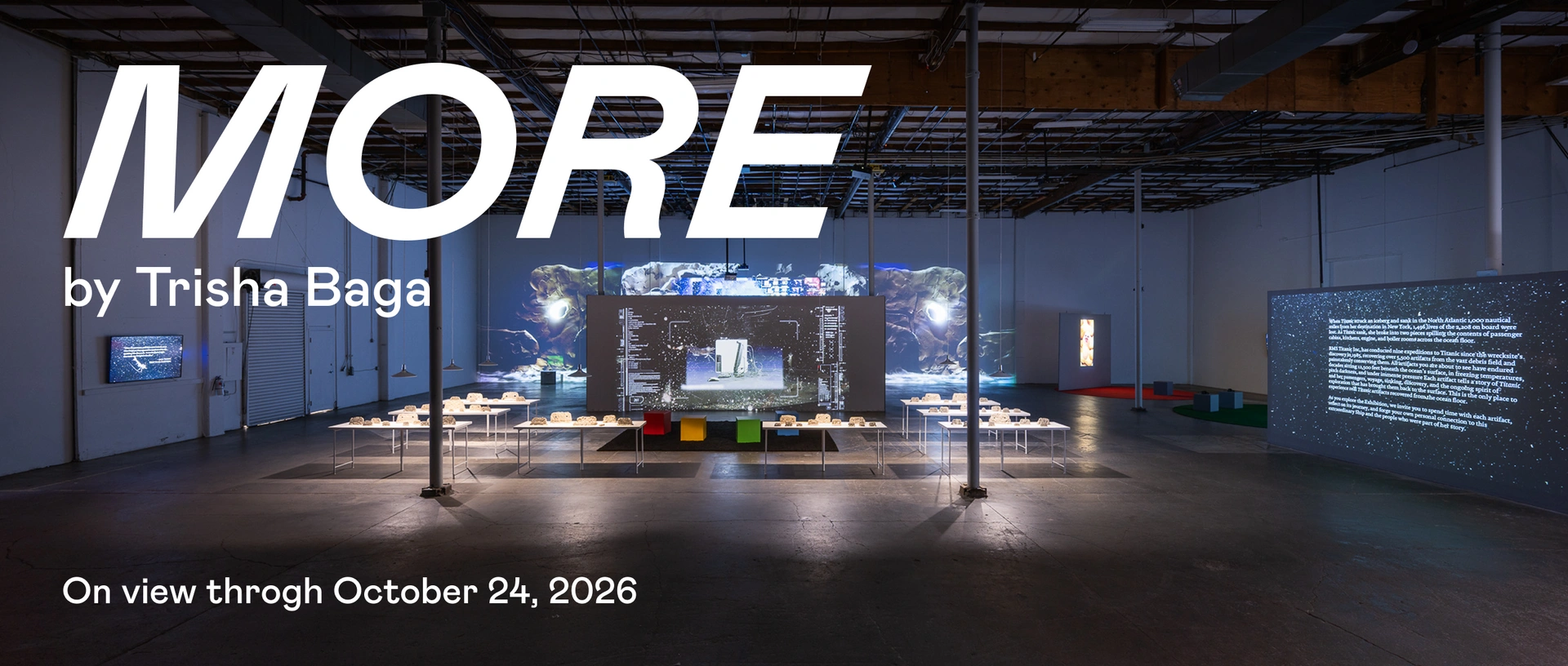 MORE is on View Through Oct. 24