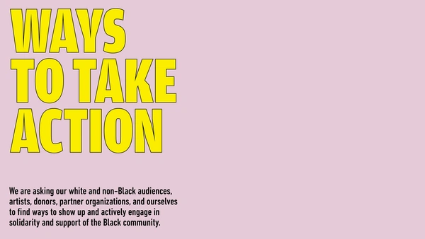 Today’s Resources | Ways to Take Action: End the War on Black People
