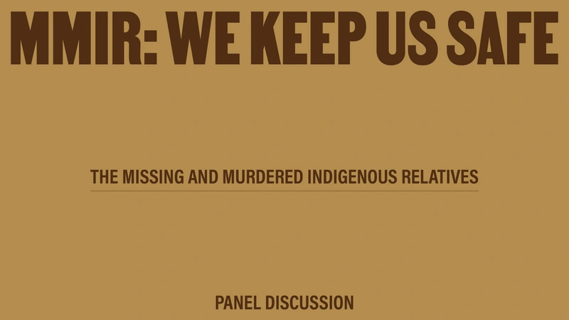 MMIR: We Keep Us Safe