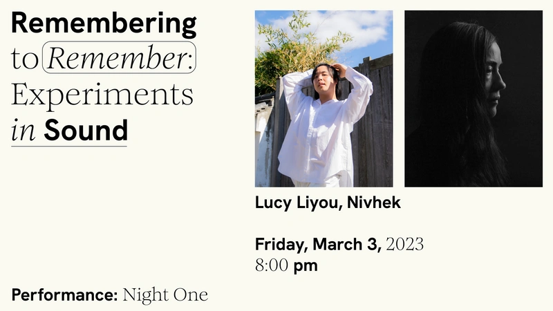 Remembering to Remember: Performance Night One