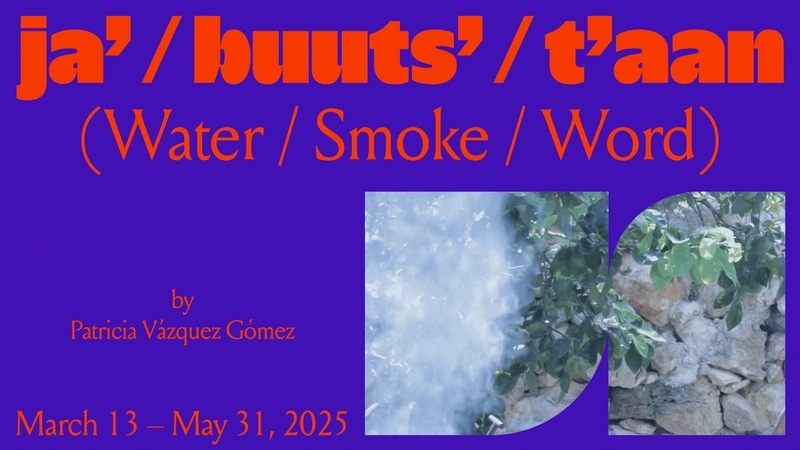  ja’ / buuts’ / t’aan (Water / Smoke / Word)
