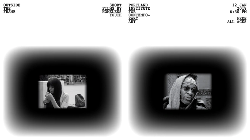 Outside the Frame: Short Films by Houseless Youth