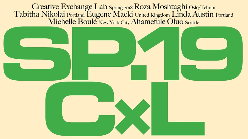Creative Exchange Lab: Meet the Artists, Spring 2019