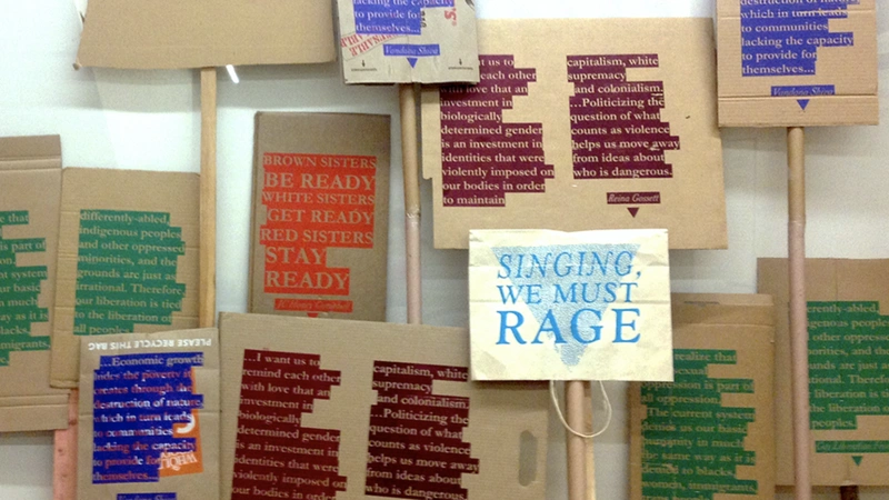 TBA:15 THE WORKS: Live Riot: Singing We Must Rage! A Sing-Along