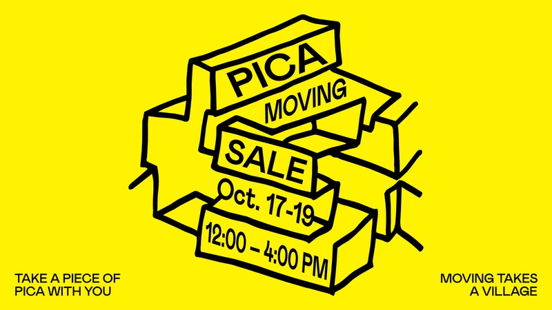 PICA Moving Sale!