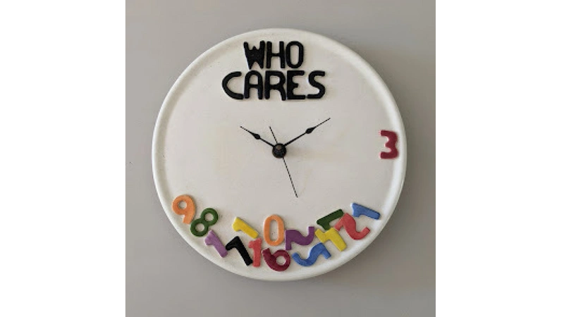 TBA:21 Eileen Isagon Skyers THE WHO CARES CLOCK (T.W.C.C.)