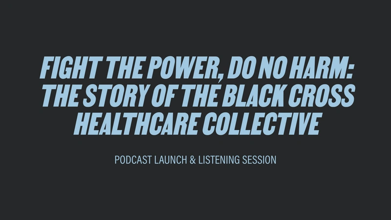 Policing Justice: Podcast Launch & Listening Session
