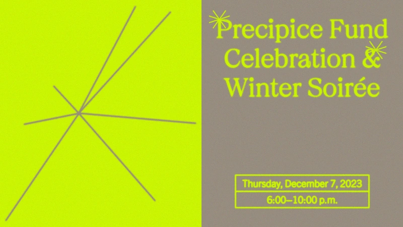 Precipice Fund Celebration & Winter Soirée