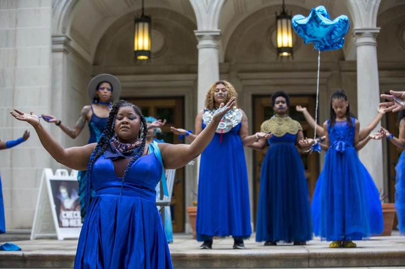 TBA:21 vanessa german THE BLUE WALK