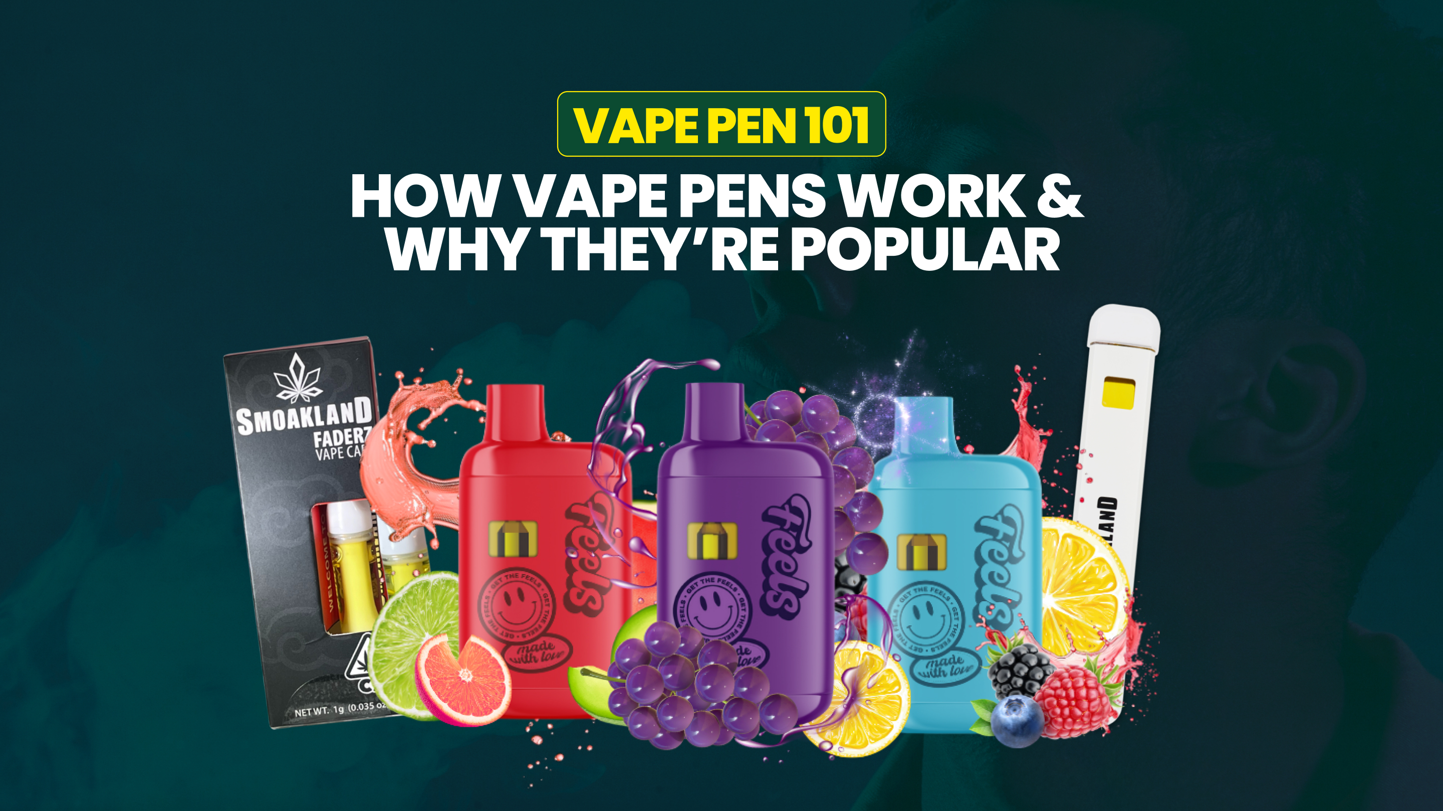 Vape Pen 101: How They Work & Why Smokeland's Are Popular