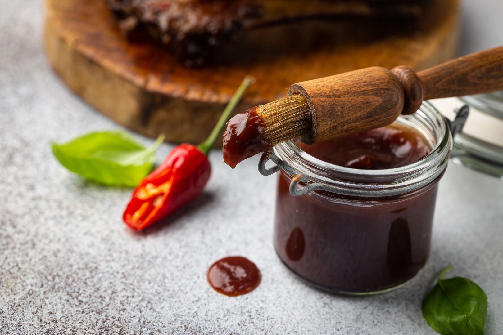 Cannabis barbecue-sauce