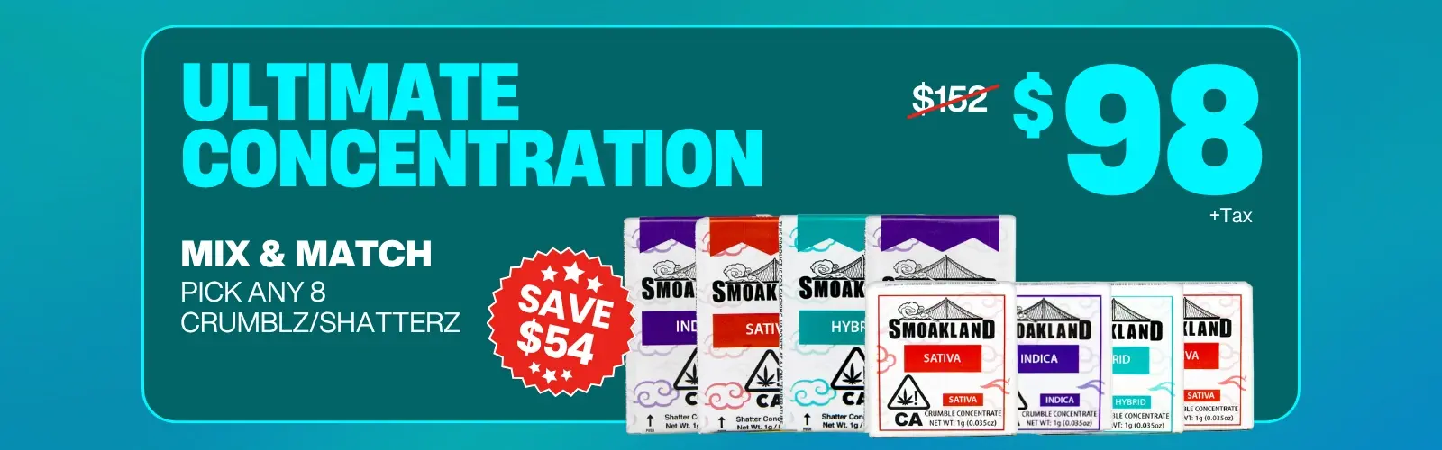 Concentrate deals smoakland