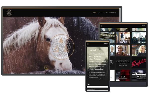 Video Production Portfolio Website