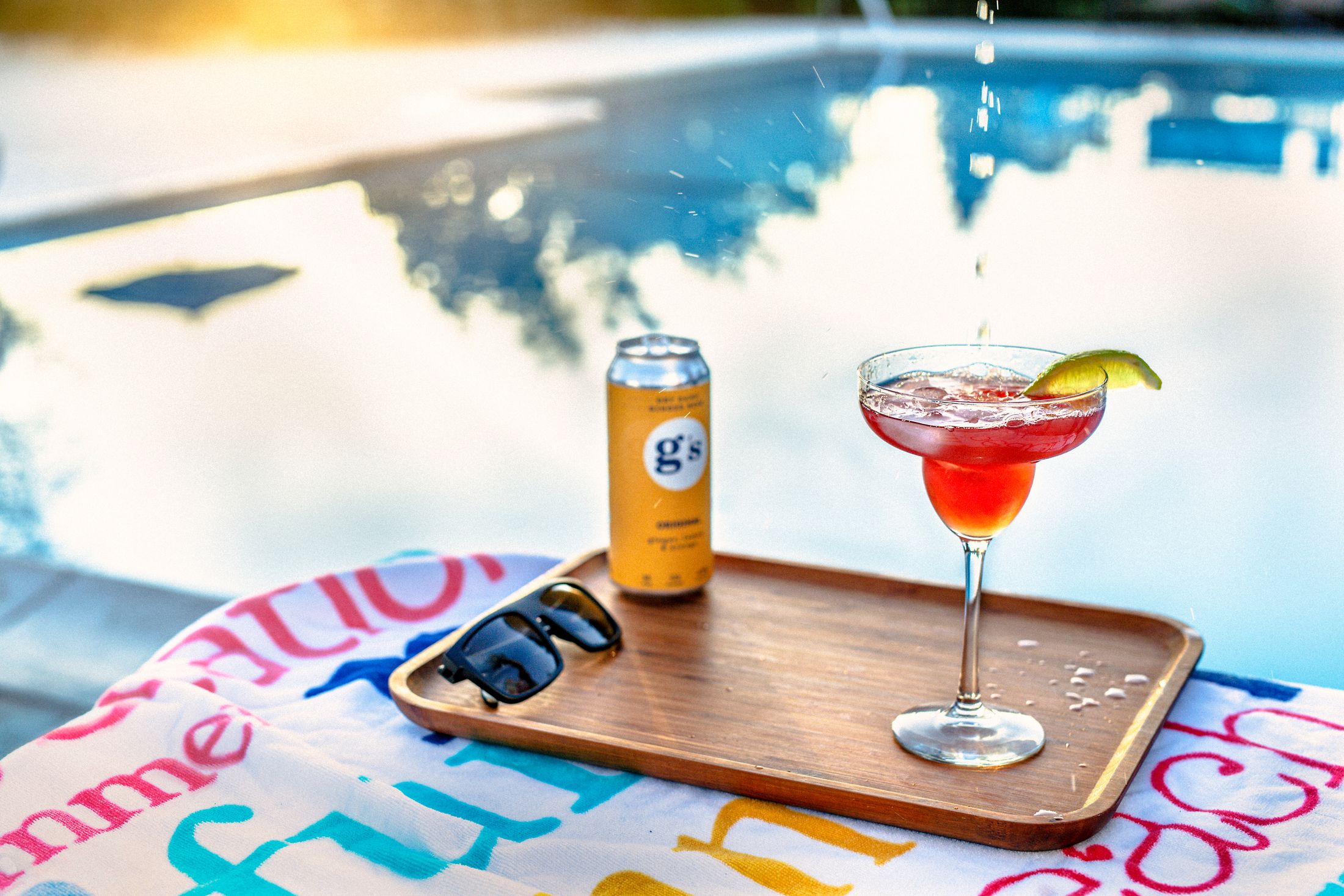 Poolside Ginger Beer Margarita