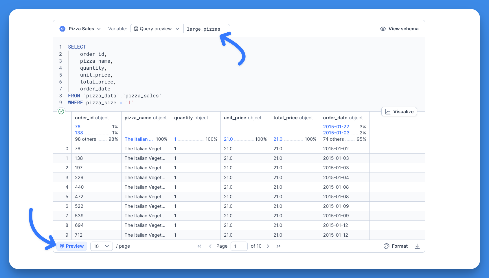 Query chaining part 1