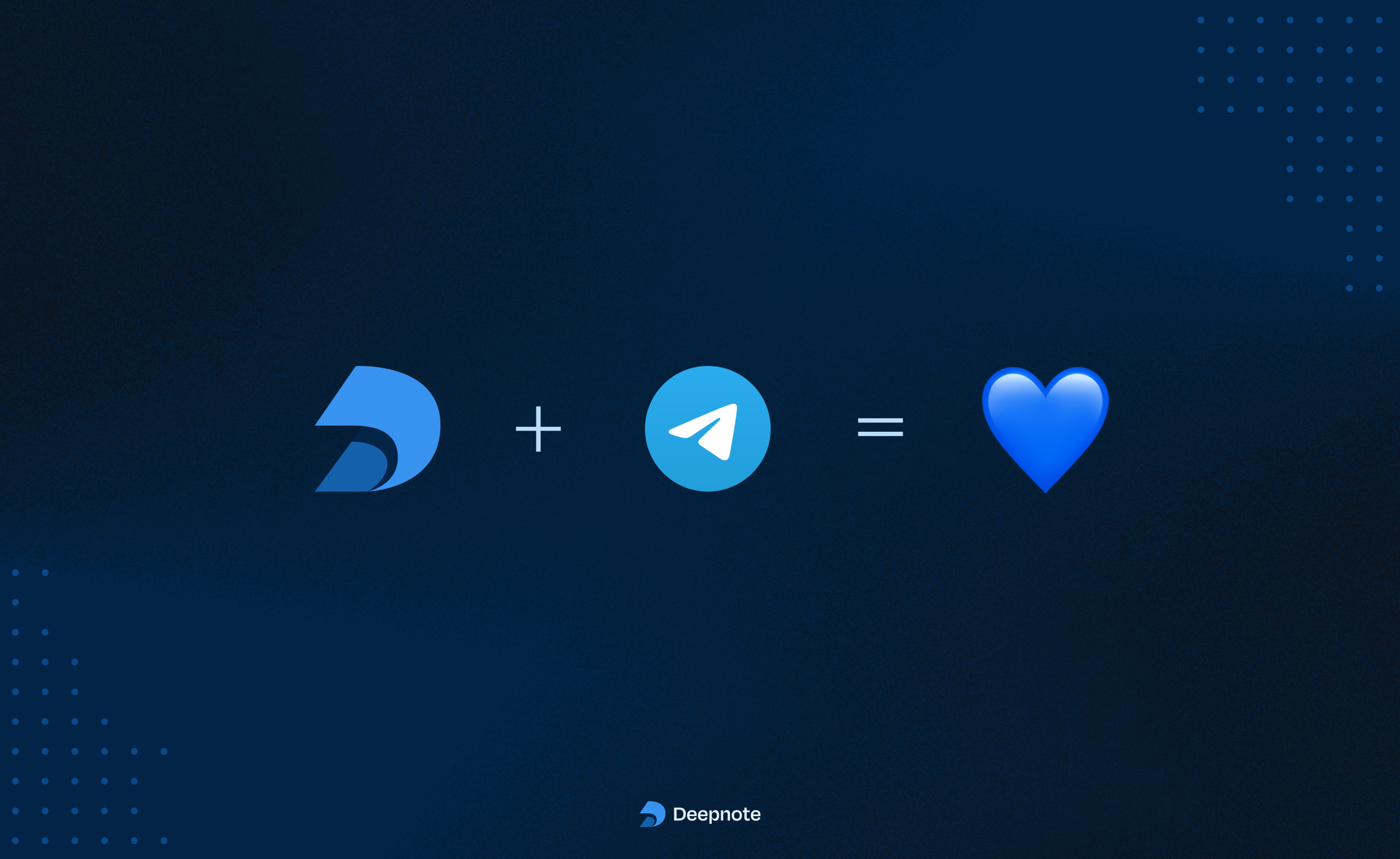 Telegram & Deepnote
