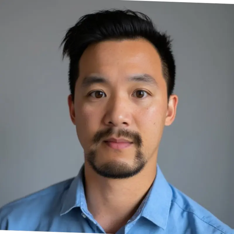 Photograph of Timothy Chan's face
