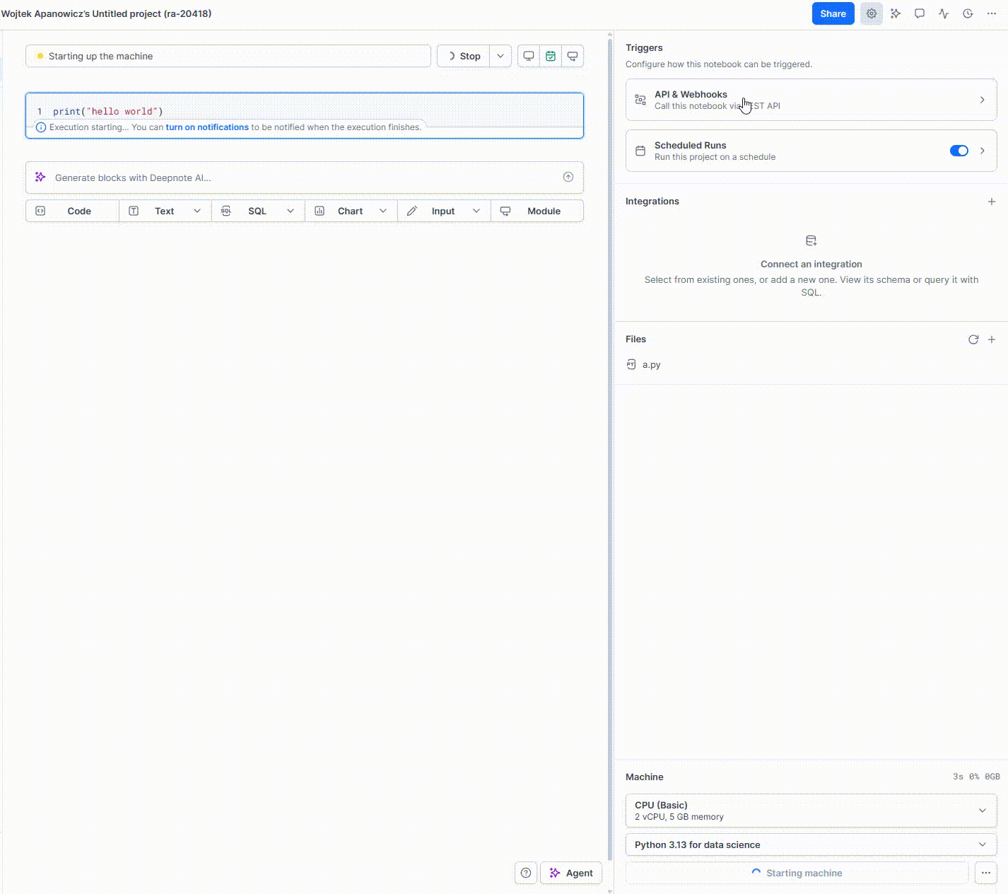 A new home for project settings.gif