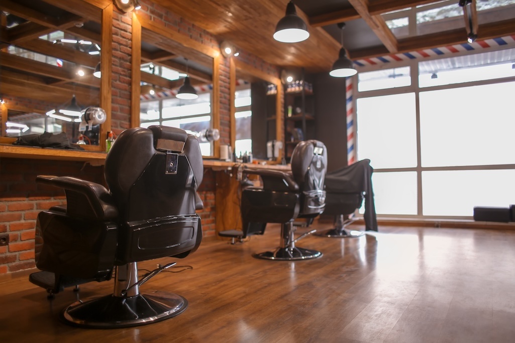 Small Barber Shop Interior Ideas Barbershop Design Interior Small