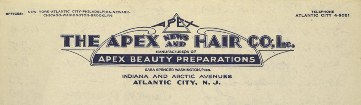 Apex News and Hair Company Tin, c. 1930s. Public domain image via the National Museum of African American History and Culture (NMAAHC)
