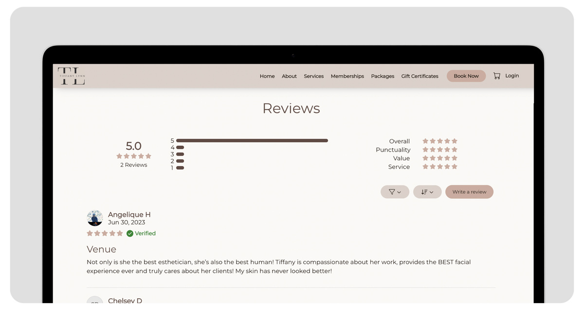 Update to the Review and Review Summary Components
