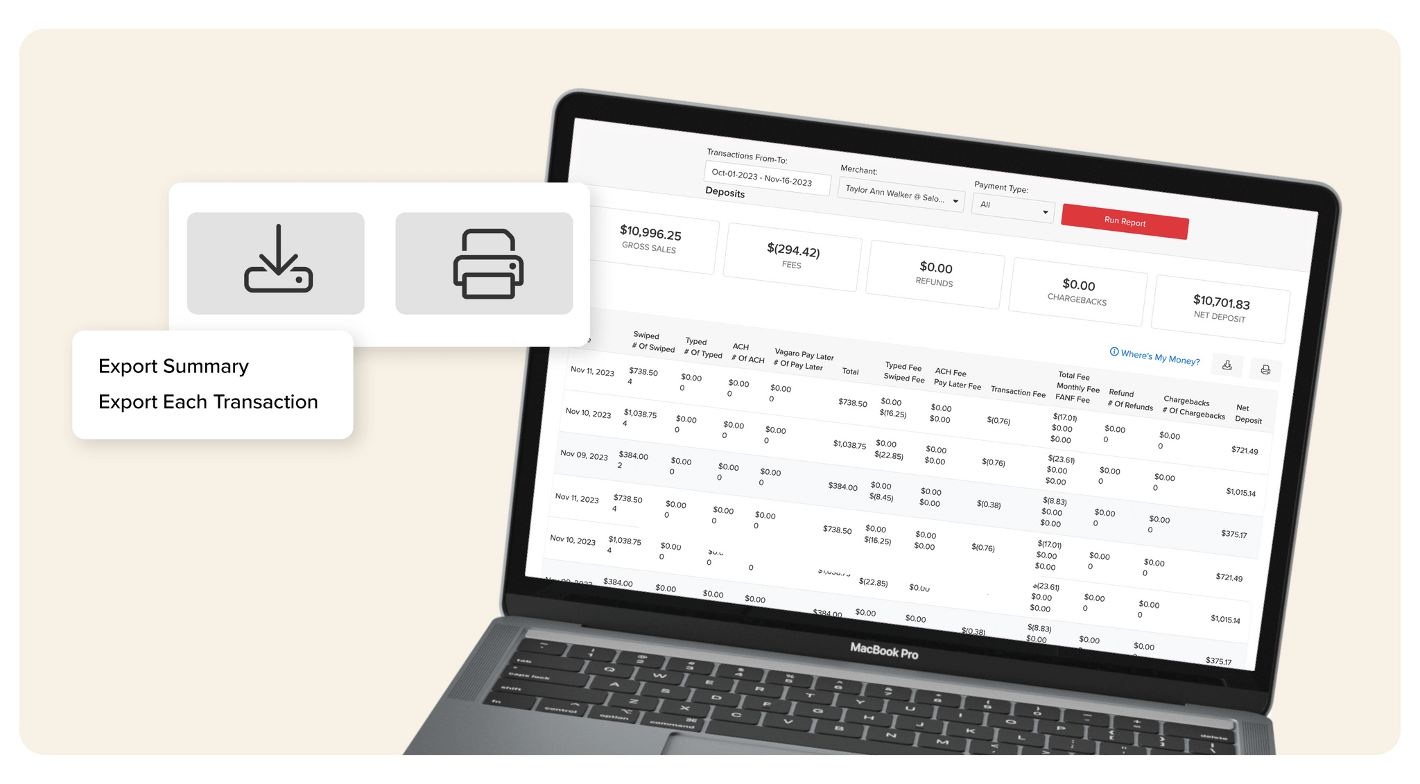 Updates to Exporting Your Deposit Report