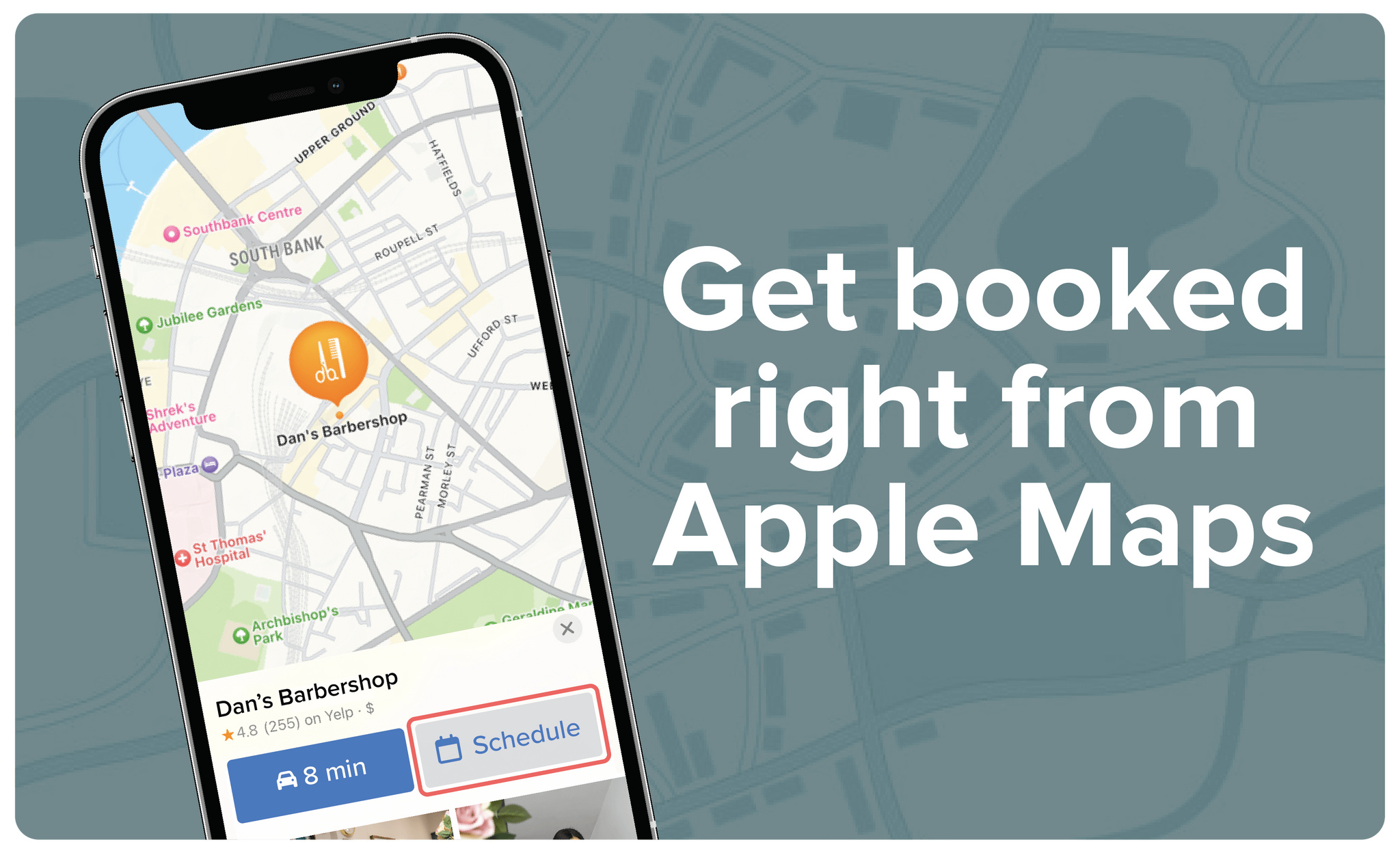 Apple Maps Booking