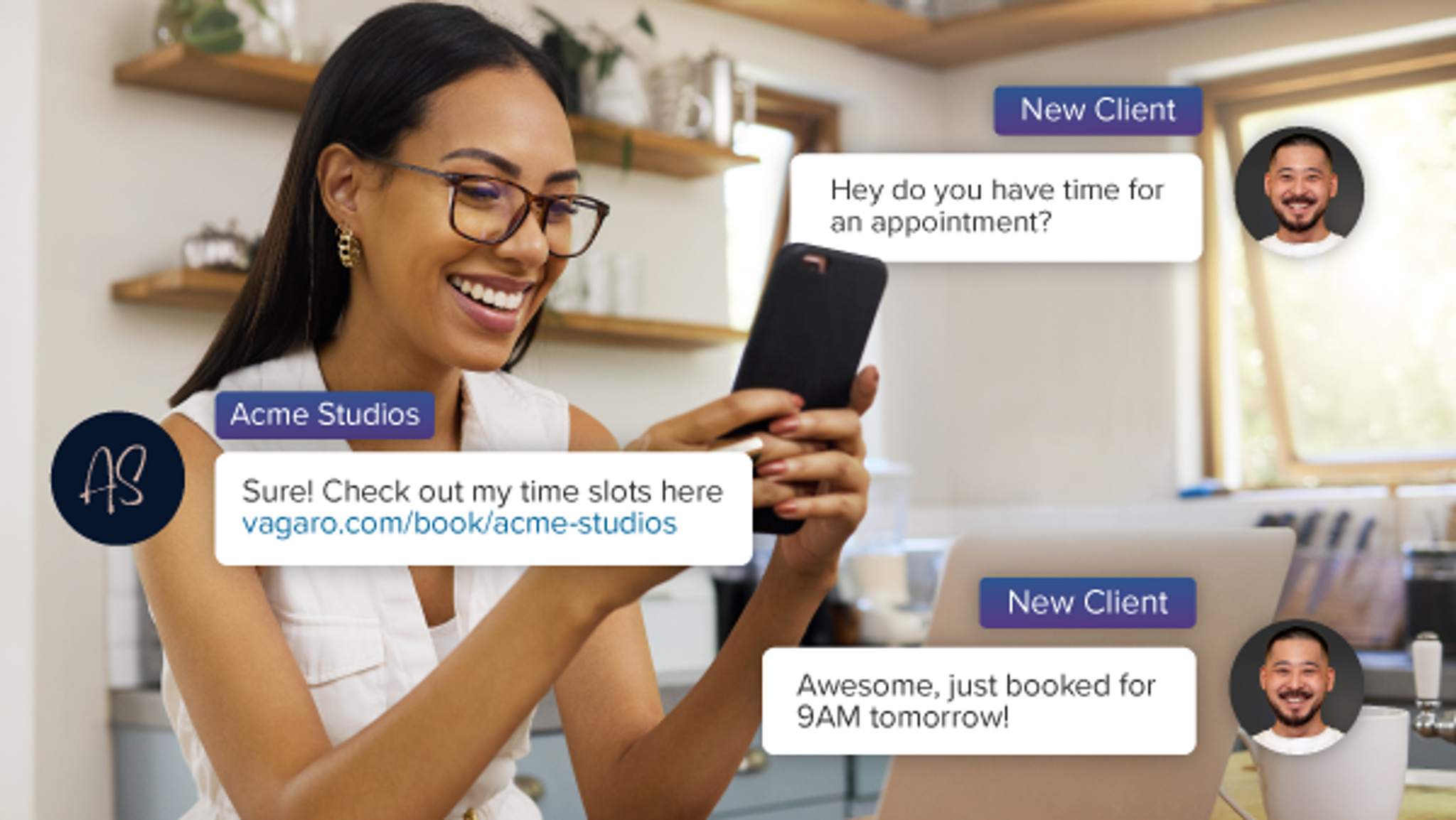 Chat with Your Team & Customers with Vagaro Connect