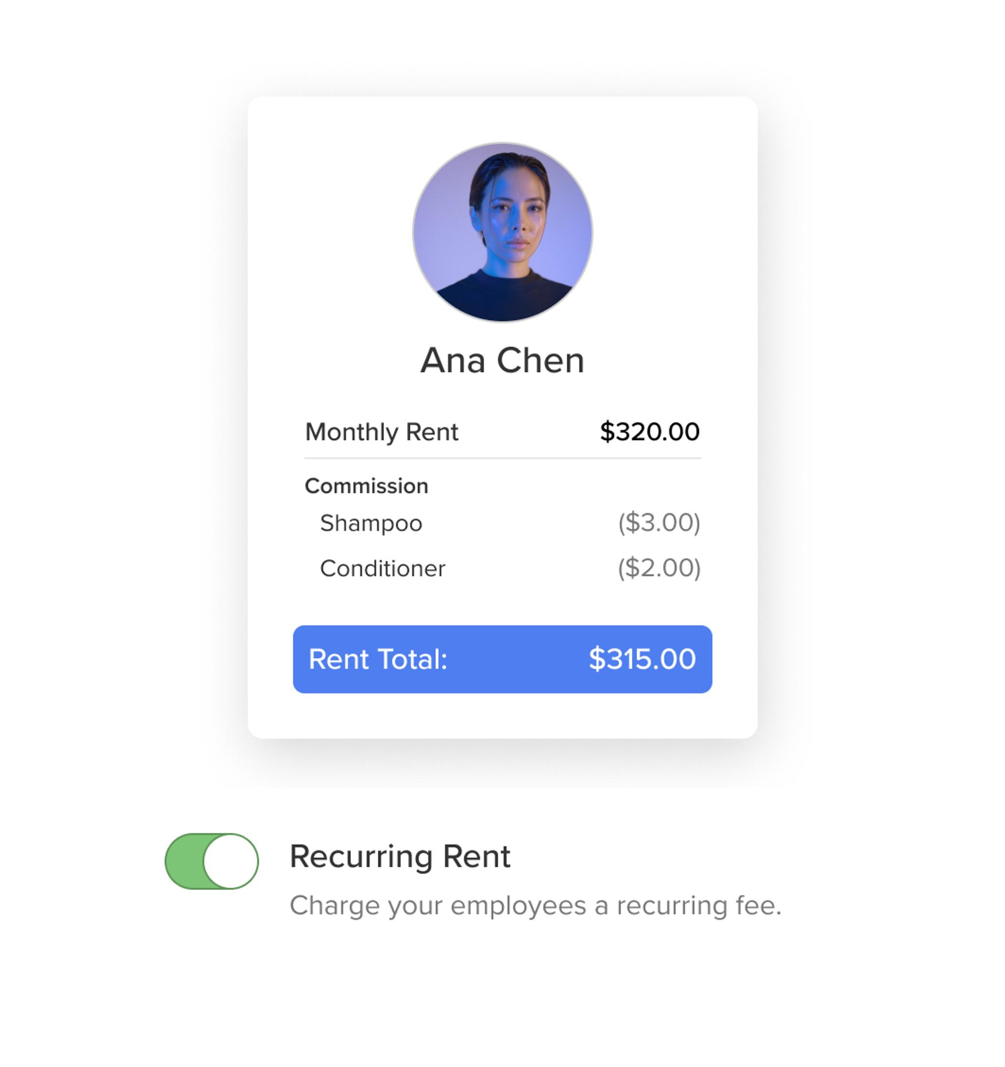 Rent & Fees