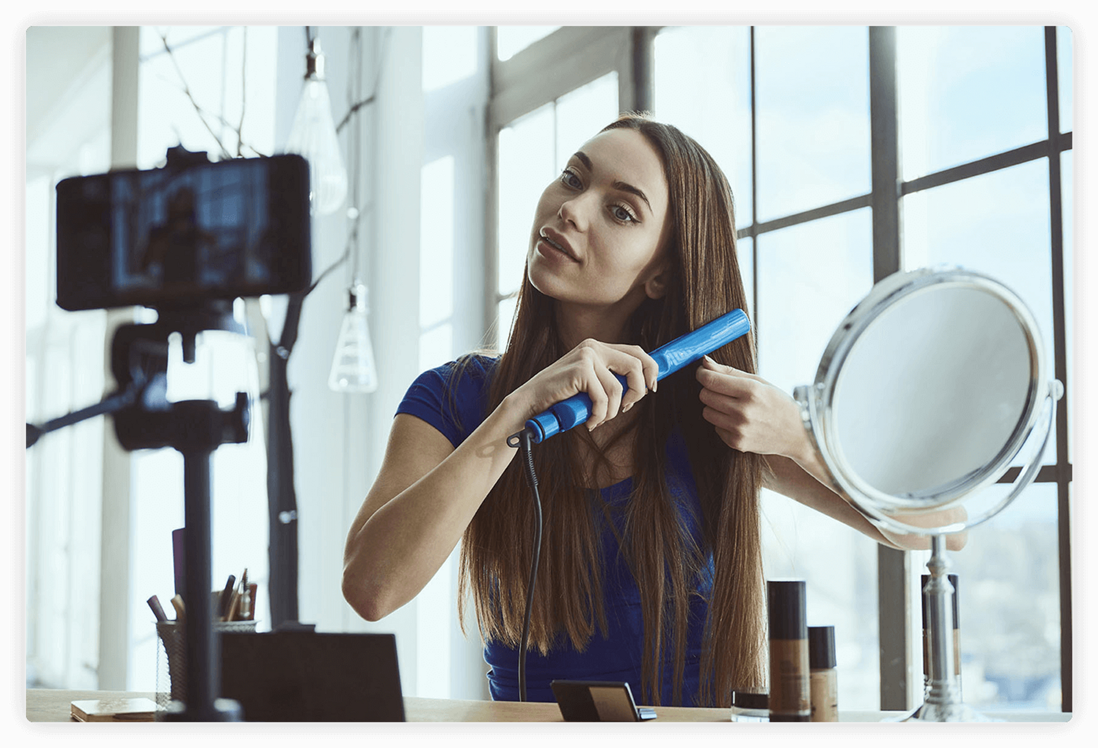 How to Use Live Streaming to Help Clients Manage Their Hair at Home