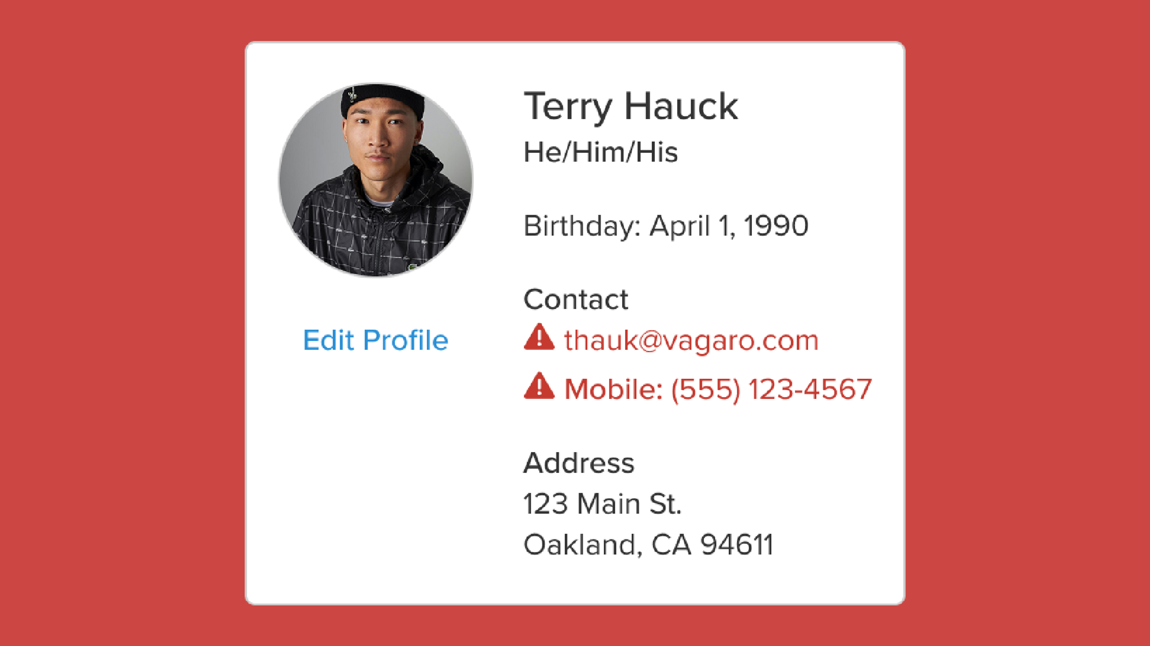 See Customers Who Have Invalid Contact Information