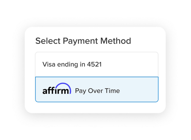 Get paid upfront