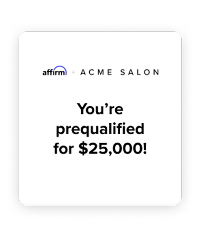 Drive bigger sales with options up to $30K