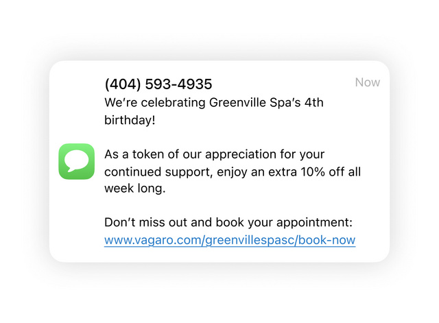 Marketing notifications that drive business