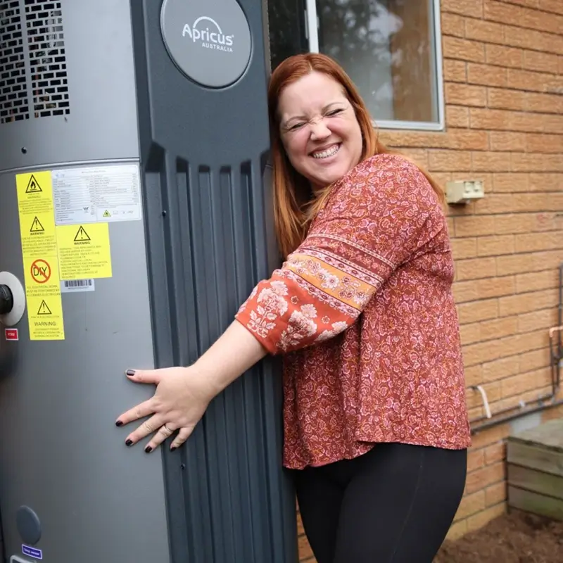 Hot water heat pump owner