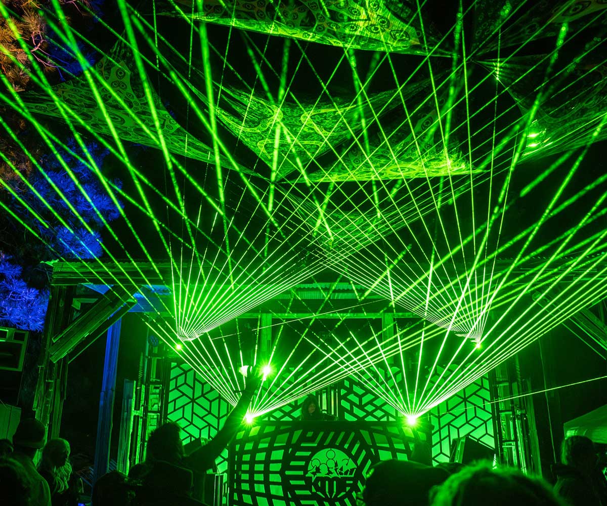 DJ performing