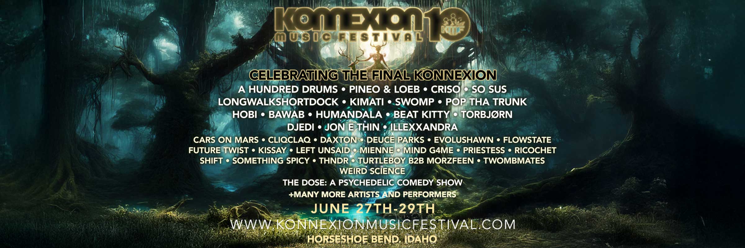 Konnexion Festival 2025 Lineup featuring CloZee, Of The Trees, Lab Group, and Truth