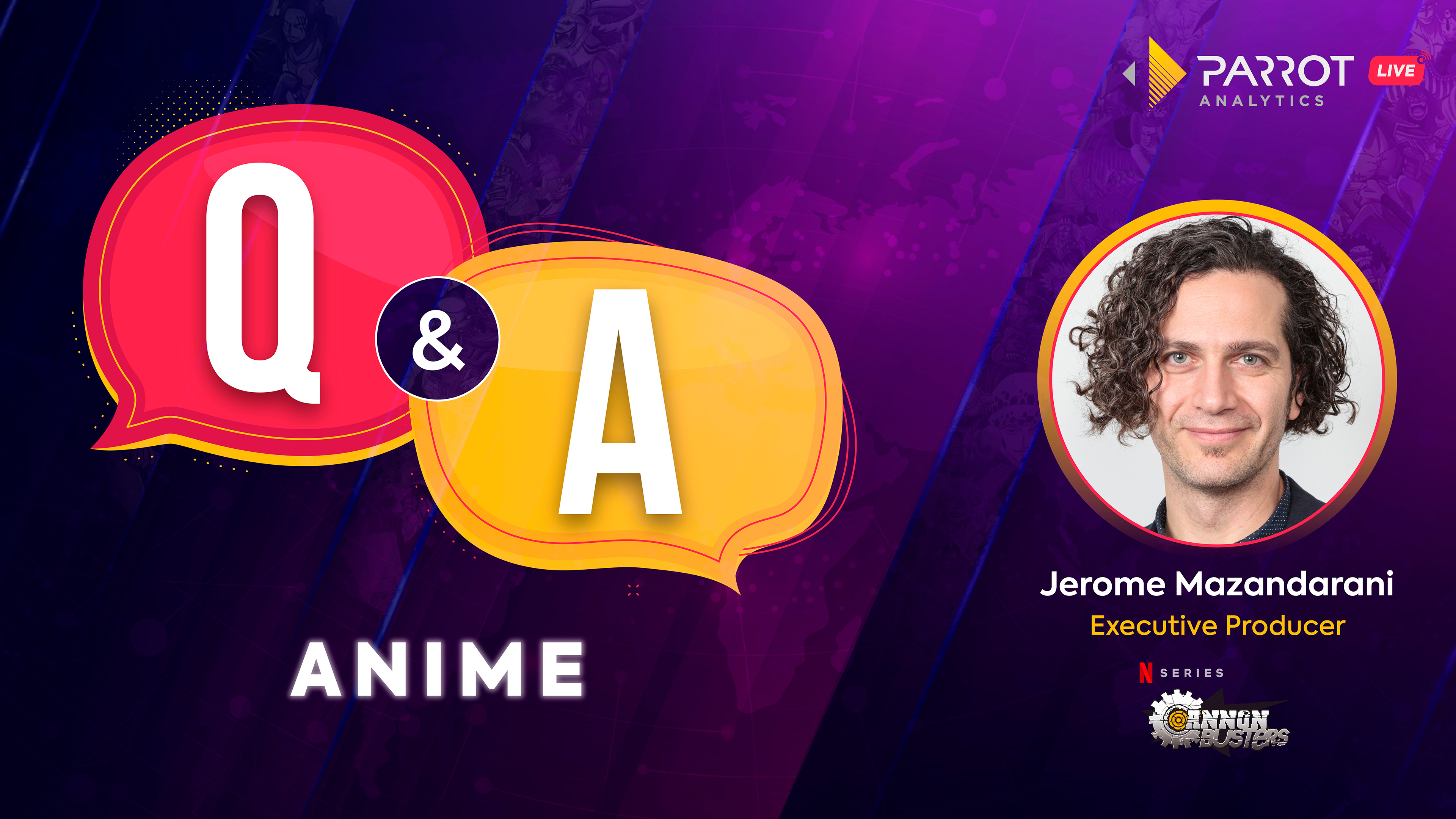 Jerome Mazandarani Anime Q&A