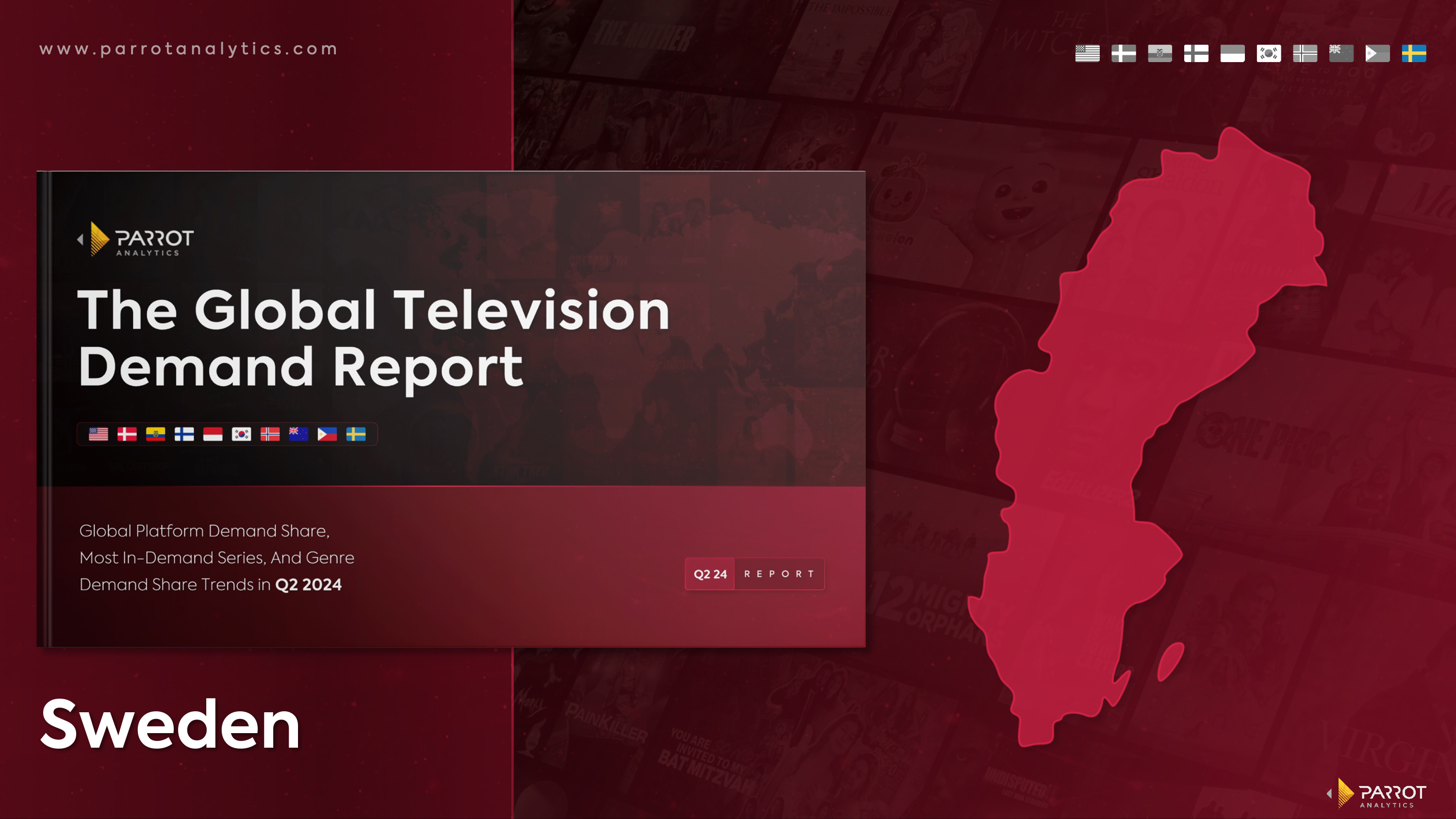 The Q2 2024 Sweden TV Demand Report