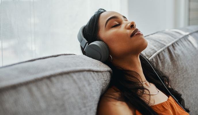 A woman relaxing to relieve stress.jpg